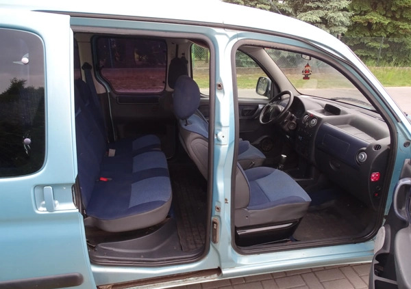 Citroen Berlingo cena 5800 przebieg: 241600, rok produkcji 2003 z Sieraków małe 29